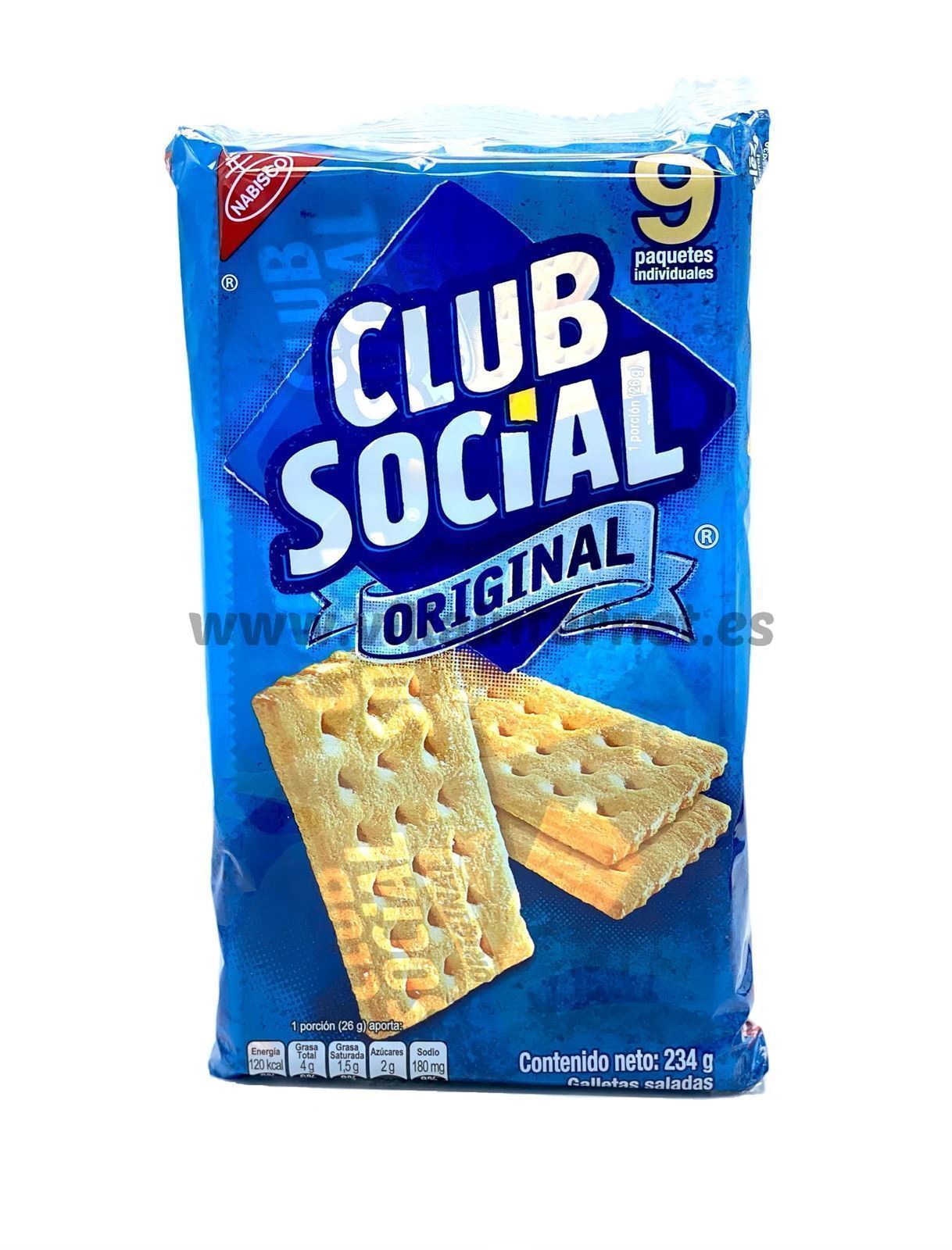 Galletas saladas Club Social 9 paquetes